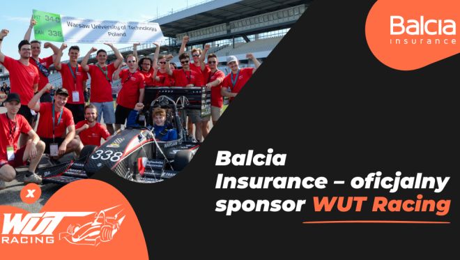 Balcia Insurance i WUT Racing: Współpraca, która napędza innowacje